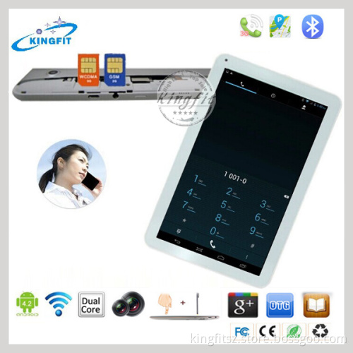10" Mtk 8312 Dual Core Smart Tablet with GPS 3G Made in China